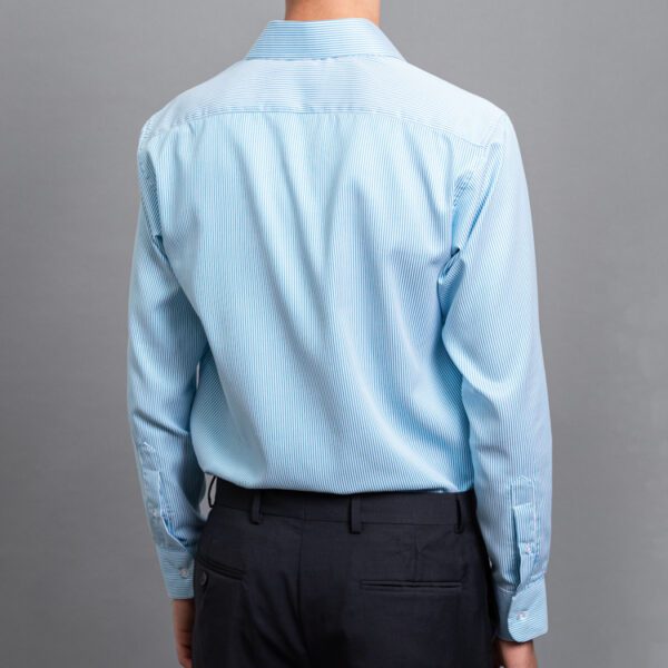 camisa turquesa diseno de lineas marca smart slim 152627 TURQUESA 3