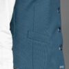 chaleco reversible gris y azul estructura labrada marca emporium slim 155048 GRIAZUL 4