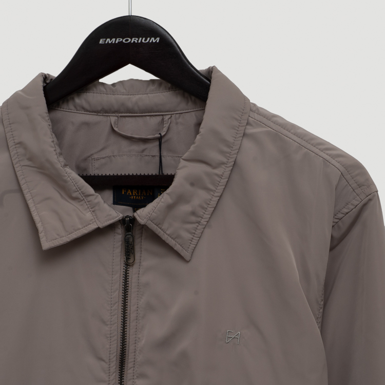chumpa gris estructura plana marca carven slim 157986 GRIS 2