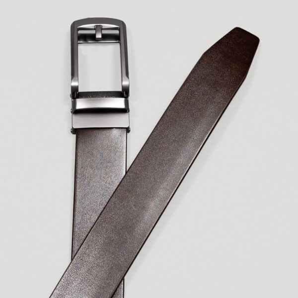 cincho caf estructura labrada marca buckle cl sico 150724 CAFE 1