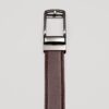 cincho de nino caf diseno texturizado marca buckle cl sico 151901 269302 2