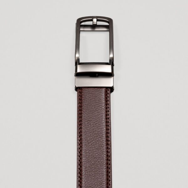 cincho de nino caf diseno texturizado marca buckle cl sico 151901 CAFE 2