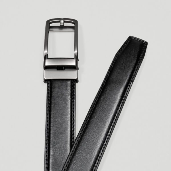 cincho de nino negro diseno texturizado marca buckle cl sico 151900 NEGRO 1