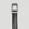 cincho de nino negro diseno texturizado marca buckle cl sico 151900 NEGRO 2