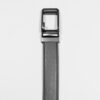 cincho gris estructura plana marca buckle cl sico 150162 GRIS 1