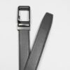 cincho gris estructura plana marca buckle cl sico 150162 GRIS 2