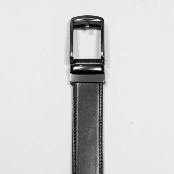 cincho negro estilo liso marca buckle cl sico 150164 NEGRO 1