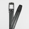 cincho negro estilo liso marca buckle cl sico 150164 NEGRO 2