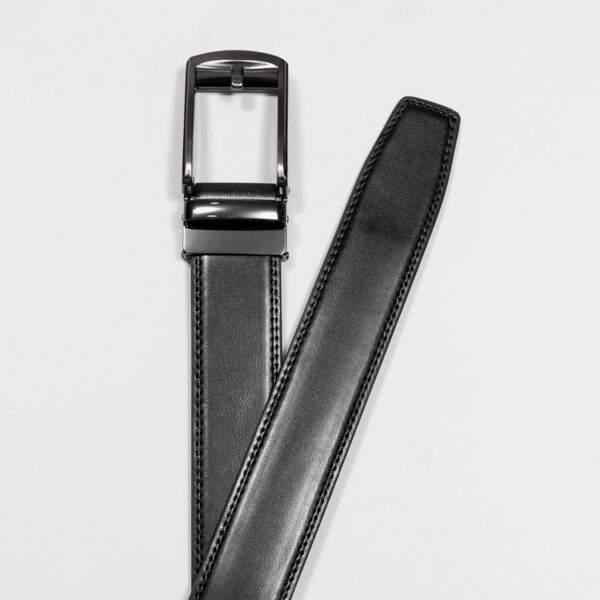 cincho negro estilo liso marca buckle cl sico 150164 NEGRO 2