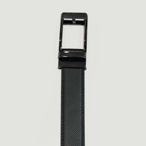 cincho negro estilo texturizado marca buckle cl sico 143677 NEGRO 1