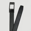 cincho negro estilo texturizado marca buckle cl sico 143677 NEGRO 2