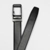 cincho negro estilo texturizado marca buckle cl sico 150155 NEGRO 2