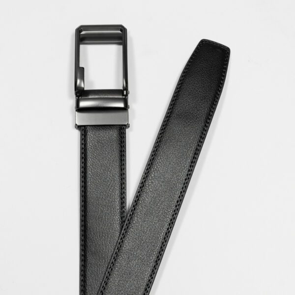 cincho negro estilo texturizado marca buckle cl sico 150155 NEGRO 2