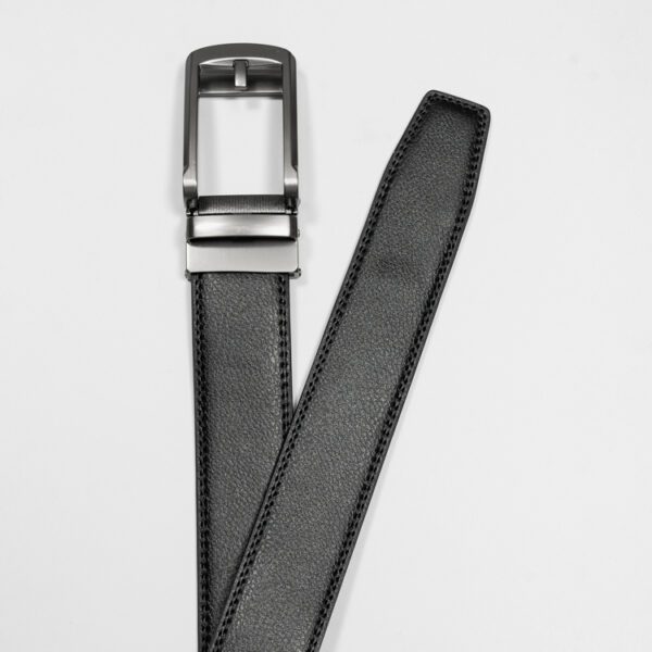 cincho negro estilo texturizado marca buckle cl sico 150156 NEGRO 2
