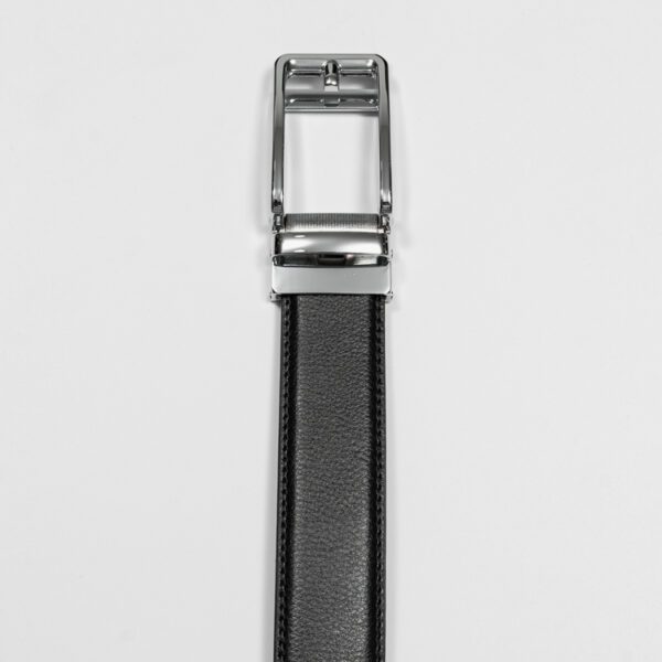 cincho negro estilo texturizado marca buckle cl sico 150157 NEGRO 1