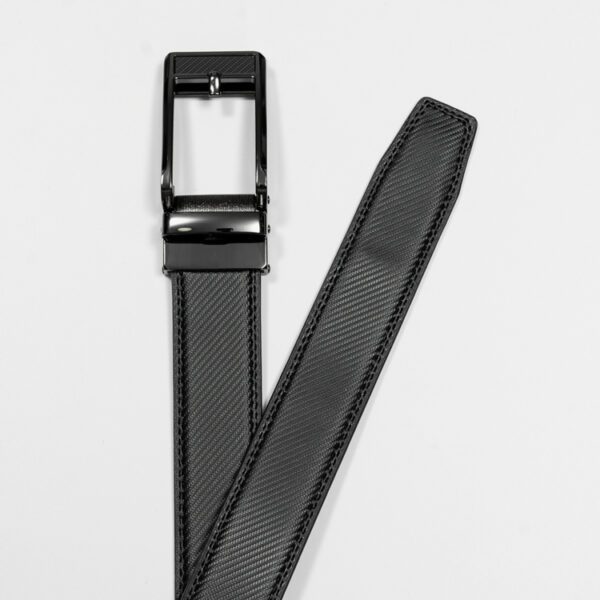 cincho negro estilo texturizado marca buckle cl sico 150159 NEGRO 2