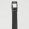 cincho negro estilo texturizado marca buckle cl sico 150726 289226 2