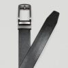 cincho negro estructura labrada marca buckle cl sico 150723 NEGRO 1
