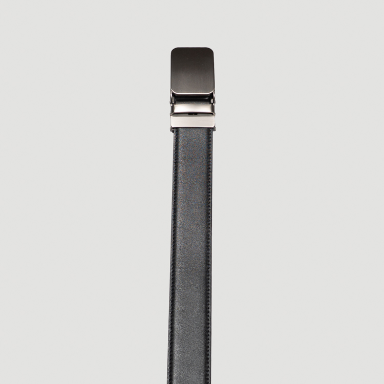 cincho negro estructura plana marca buckle cl sico 165392 NEGRO 1