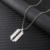 collar gris diseno hoja de cuchilla marca calak cl sico 150305 GRIS 1