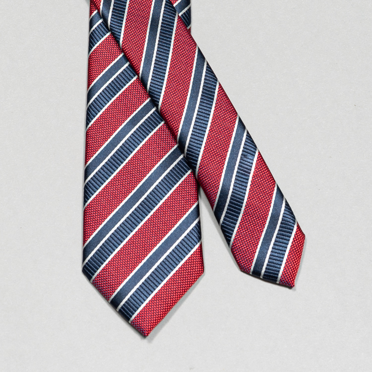 corbata roja diseno de franjas marca emporium cl sico 148981 376852 1