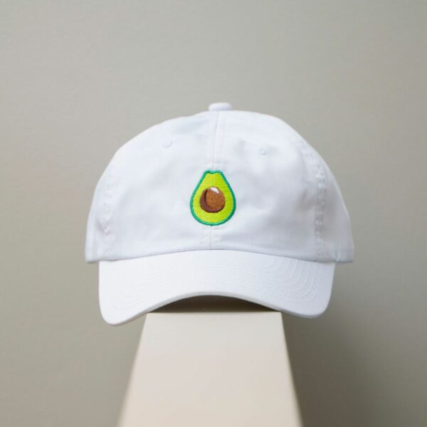 gorra blanca diseno aguacate marca tishas cl sico 152506 BLANCO 1