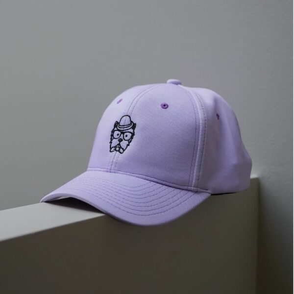 gorra lila estructura labrada marca tishas cl sico 152515 LILA 2