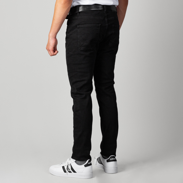 jeans negro estructura lisa marca carven slim 139454 NEGRO 2