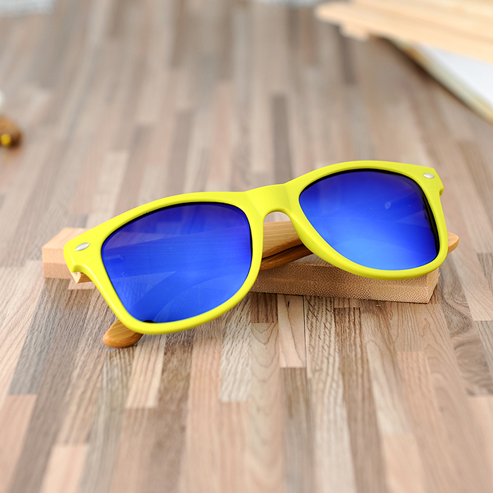 lentes azules de madera marca watch more cl sico 149729 AZUL 4