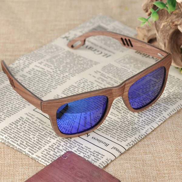 lentes azulesde madera marca watch more cl sico 149735 AZUL 3