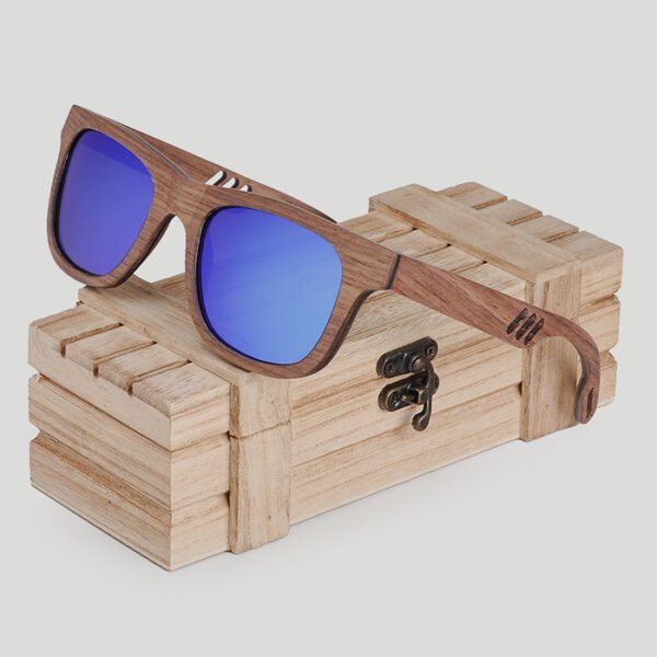 lentes azulesde madera marca watch more cl sico 149735 AZUL 4