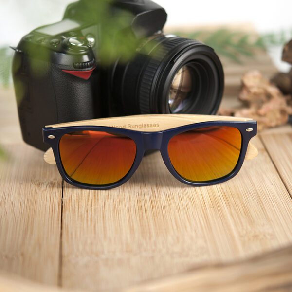 lentes naranja de madera marca watch more cl sico 149730 NARANJA 1