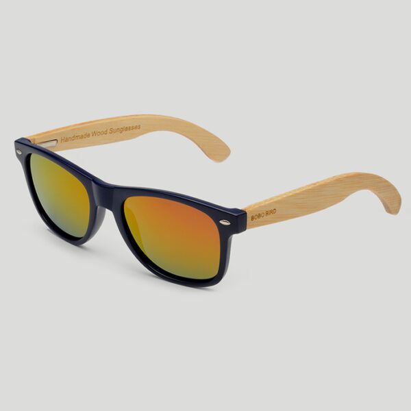 lentes naranja de madera marca watch more cl sico 149730 NARANJA 3