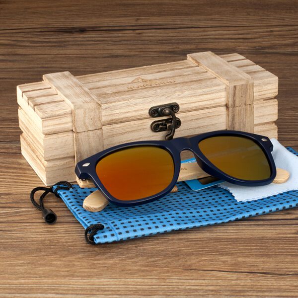 lentes naranja de madera marca watch more cl sico 149730 NARANJA 4