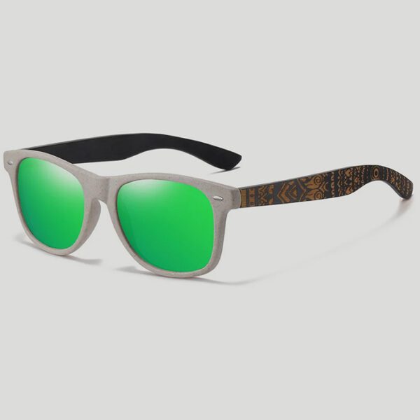 lentes verdes de madera marca watch more cl sico 149726 VERDE 2
