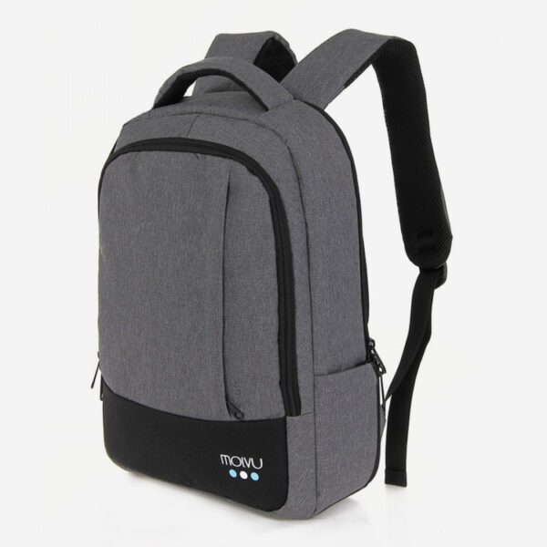 mochila gris estilo u2 marca molvu cl sico 153128 GRIS 1