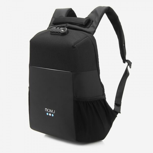 mochila negra estilo go marca molvu cl sico 153141 NEGRO 1