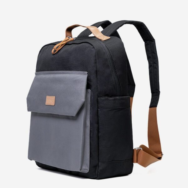 mochila negra estilo u6 marca molvu cl sico 153133 NEGRO 1
