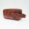 neceser caf estructura marmoleada marca buckle cl sico 145855 CAFE 1