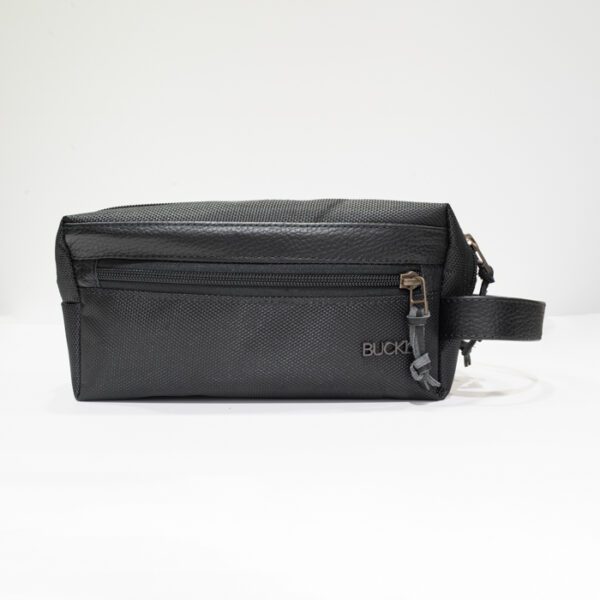 neceser negro doble zipper marca buckle cl sico 145856 NEGRO 2