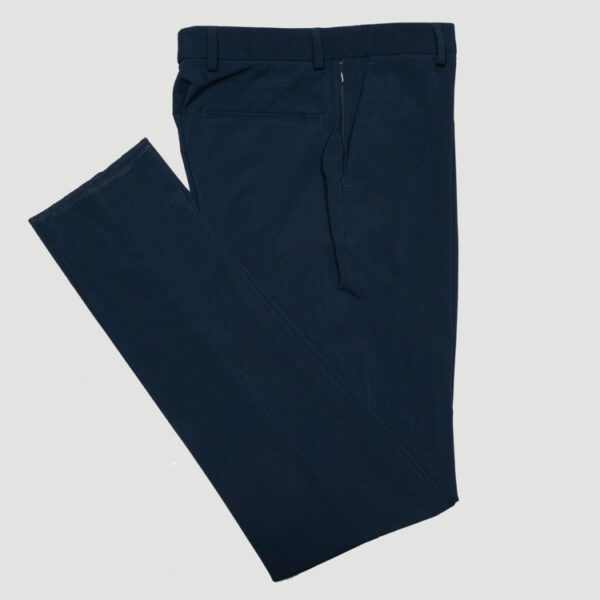 pantalon azul estructura plana marca bcasual slim 155034 AZUL 1