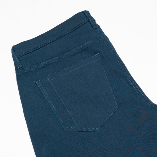 pantalon azul estructura plana marca perry ellis slim 154372 AZUL 4