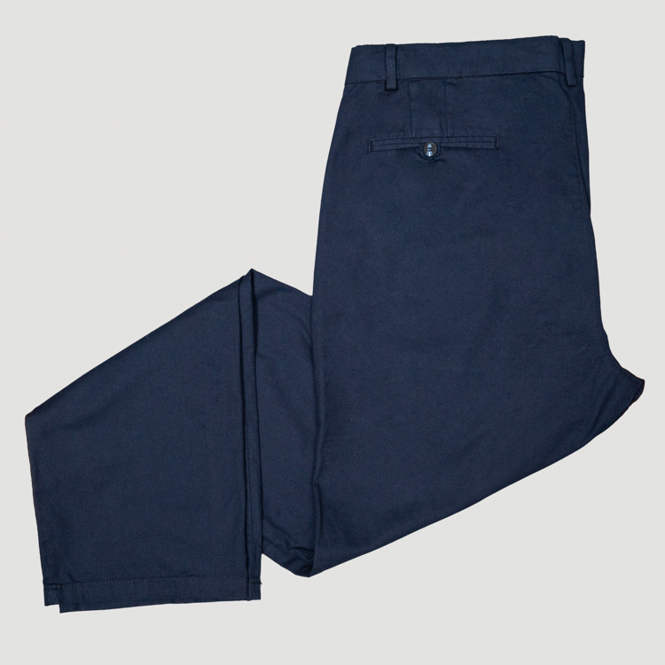 pantalon azul marino estuctura plana marca bcasual slim 153029 309320 1