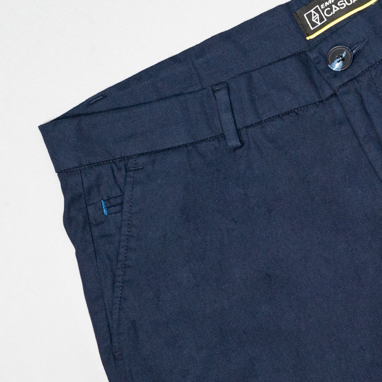 pantalon azul marino estuctura plana marca bcasual slim 153029 AZUL MA 4
