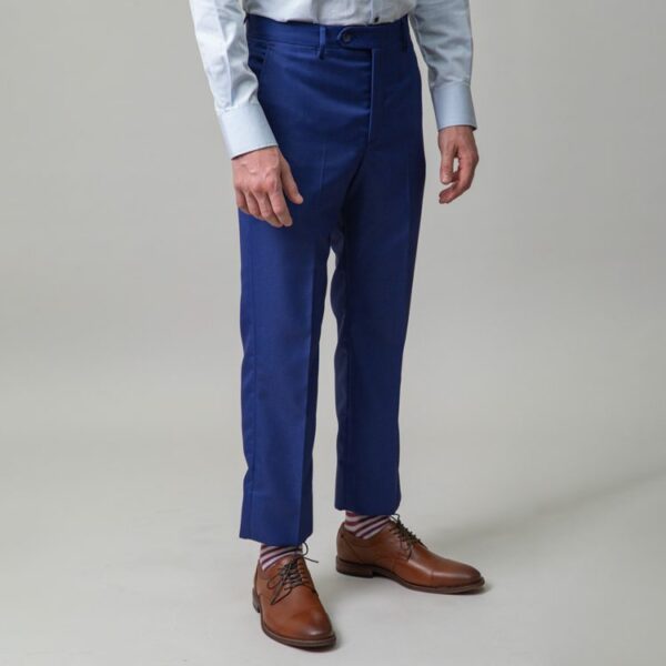pantalon azul pa estructura plana lisa marca emporium slim 147743 AZUL PA 1
