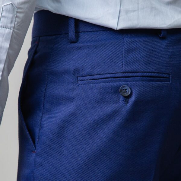 pantalon azul pa estructura plana lisa marca emporium slim 147743 AZUL PA 4