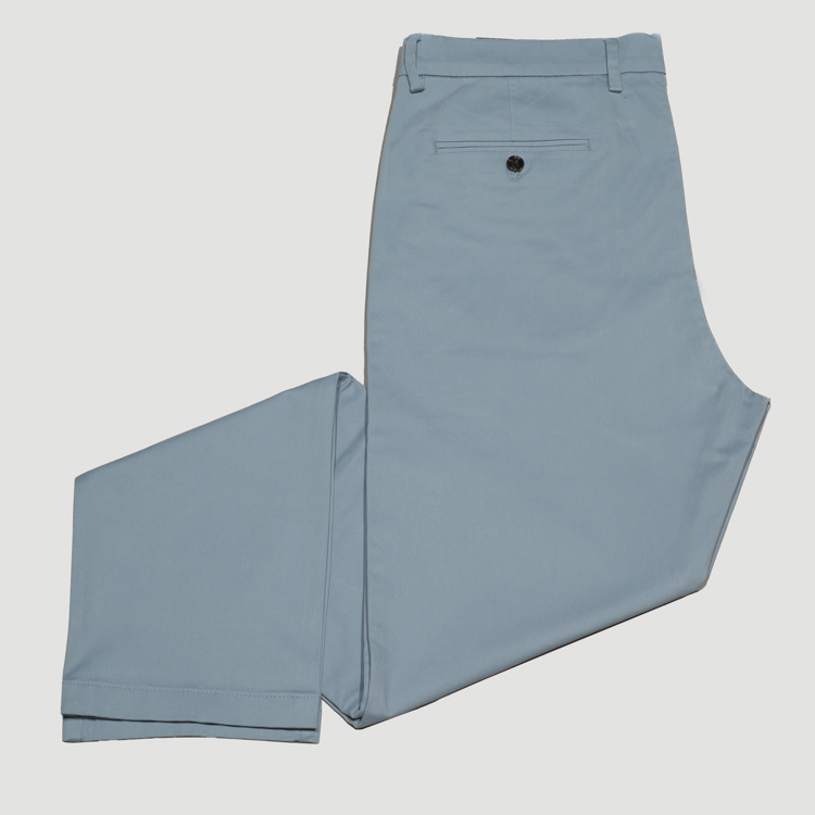 pantalon casual celeste estructura plana marca perry ellis cl sico 166940 382080
