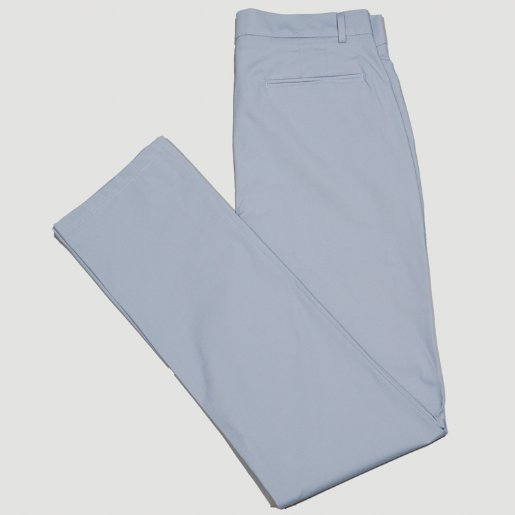 pantalon celeste estructura plana marca bcasual slim 153042 CELESTE 1