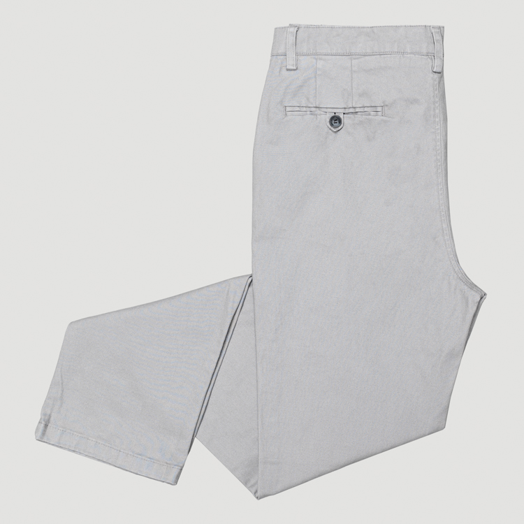 pantalon gris estructura plana marca bcasual slim 147818 GRIS 1