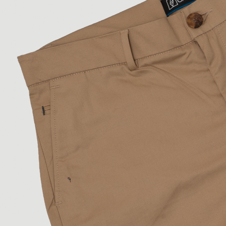 pantalon khaki estructura plana marca bcasual cl sico 153065 KHAKI 4